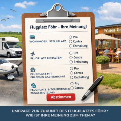 Umfrage Flugplatz